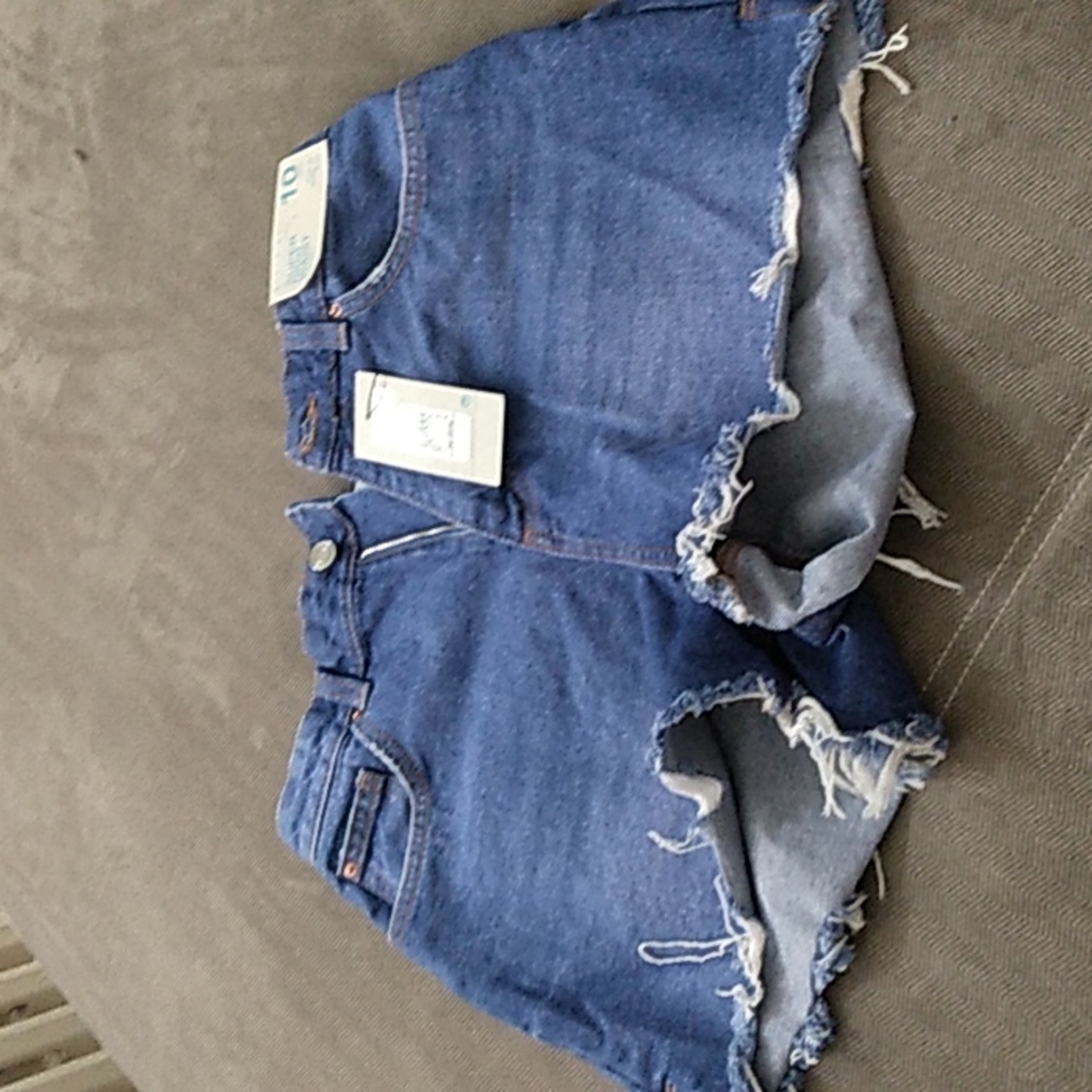 Nwt super high waist denim shorts